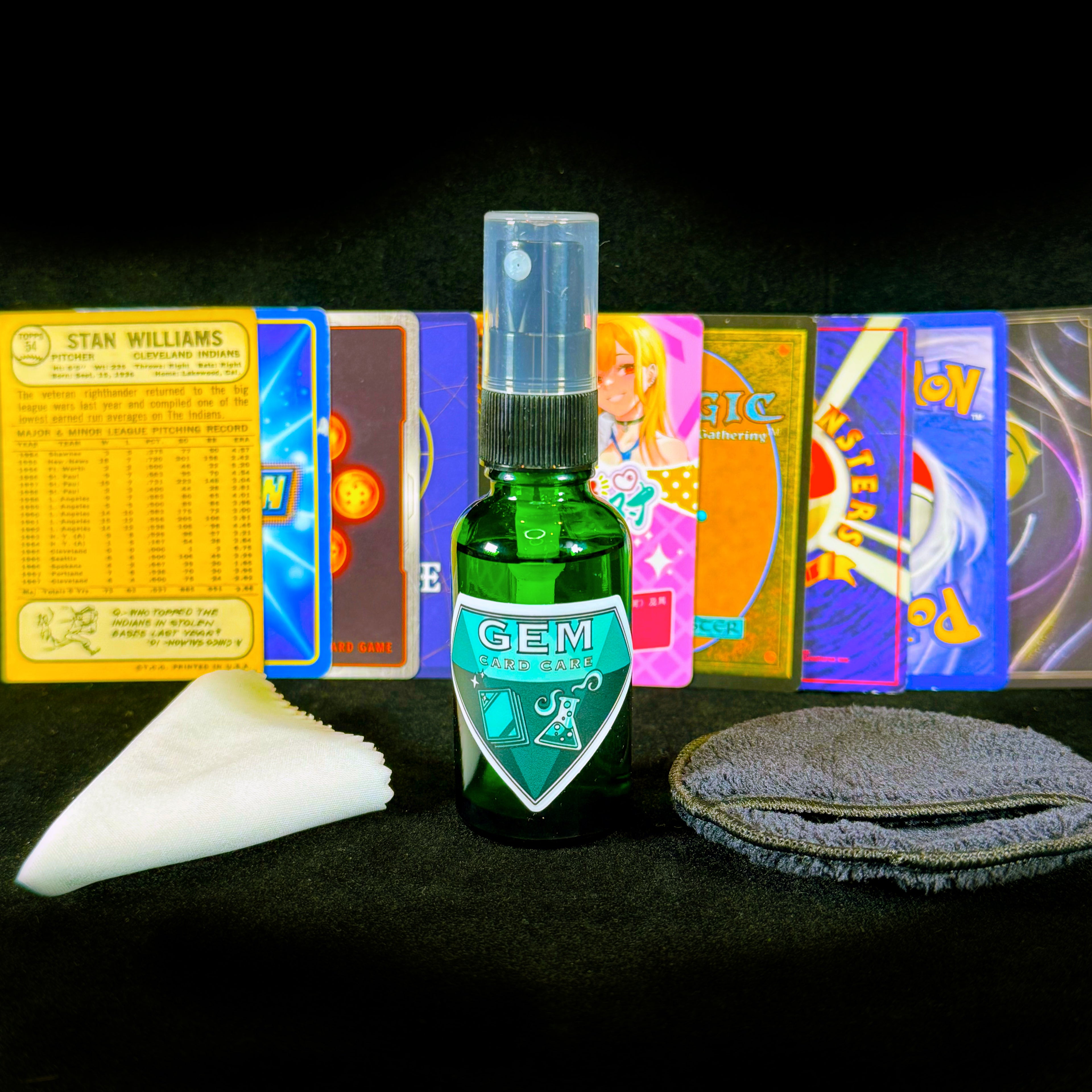 Trading Card Cleaning Spray